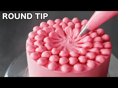 , title : 'Round piping tip masterclass  [ Cake Decorating For Beginners ]'