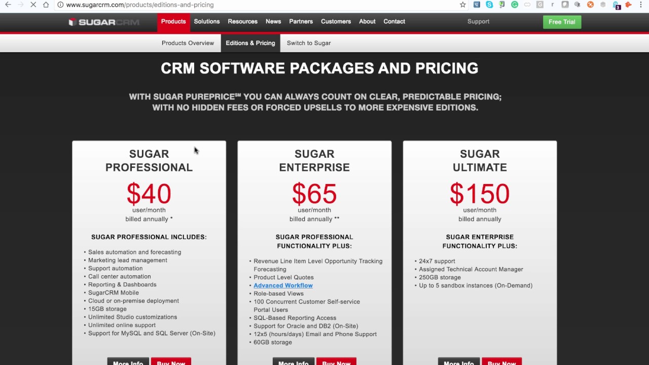 Sugarcrm now available in GBP and EURO Pricing