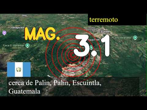 😱🚨  Terremoto cerca de Palin, Palin, Escuintla, Guatemala actualizaciones en vivo hoy: Terremoto de