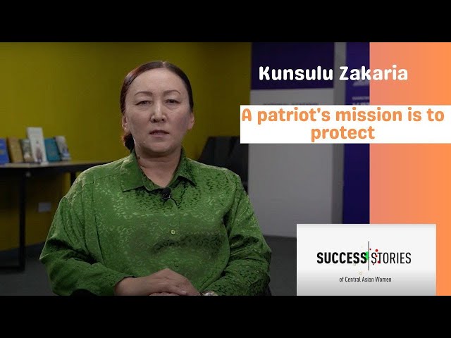 Kunsulu Zakarya.  How did she create the QazVac vaccine?