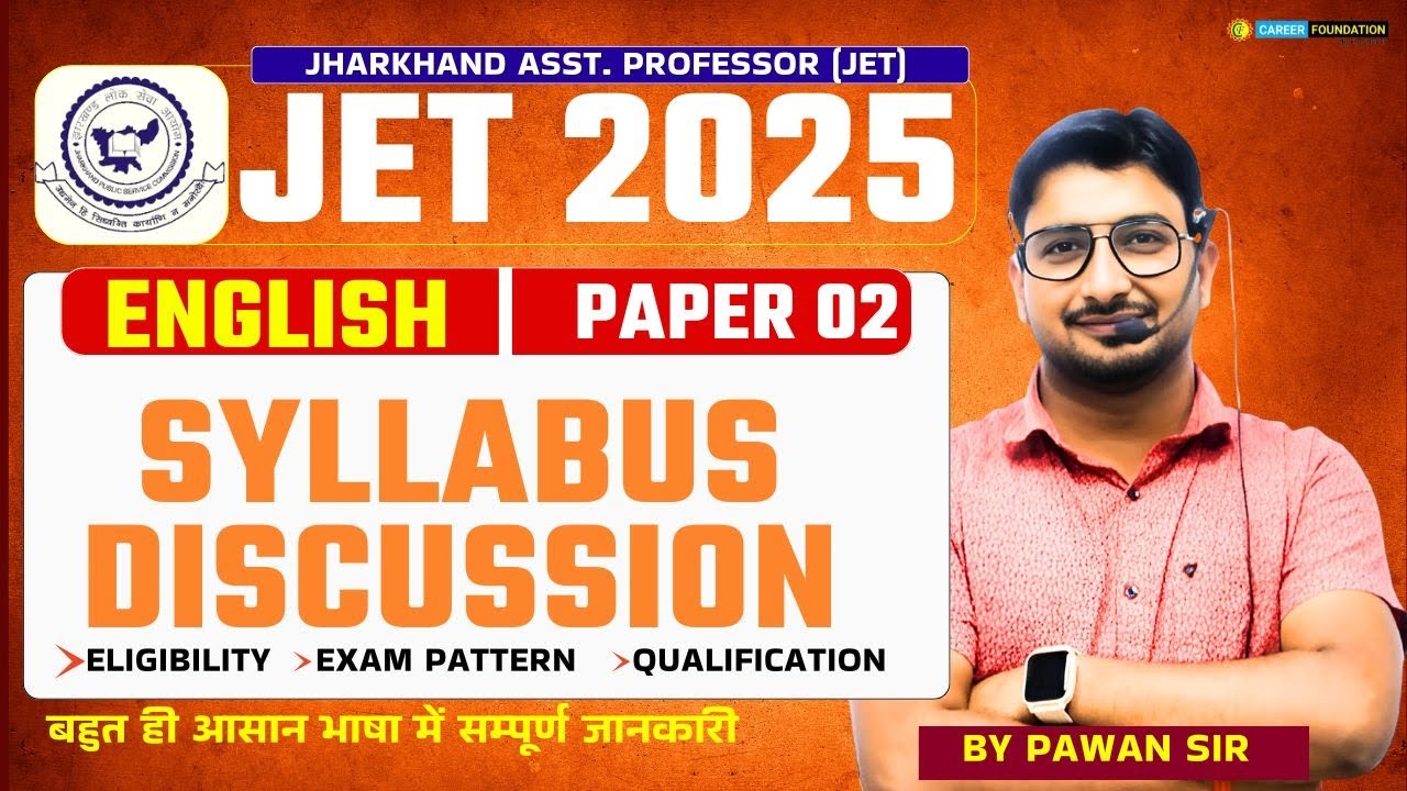 JET ENGLISH Complete Syllabus 2025