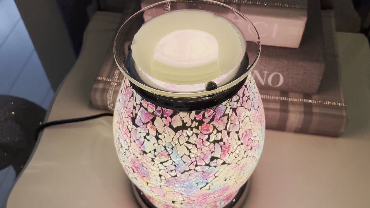 Astin of London Aroma Accessories Electric Wax Burner Melt Warmer Lamp with Touch Control.