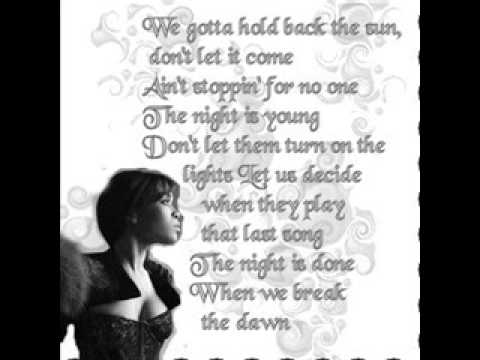 michelle williams -we break the dawn [lyrics]
