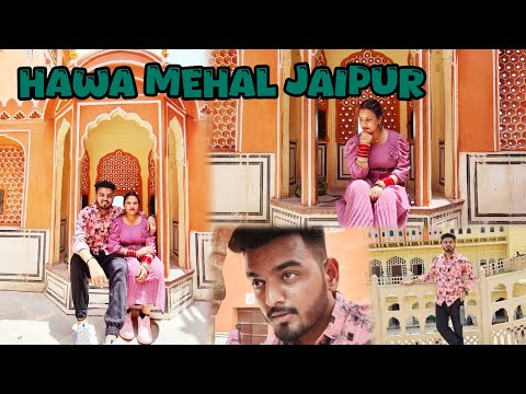 Vlog 8 | Exploring Hawa Mahal Jaipur with Yogesh & Arzoo | Historic Sights & Stunning Views