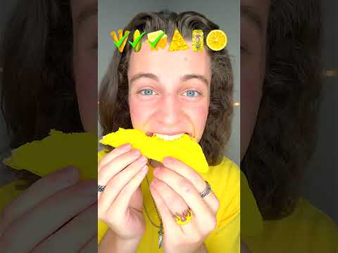 Spicy Yellow Food ASMR!? 🥵