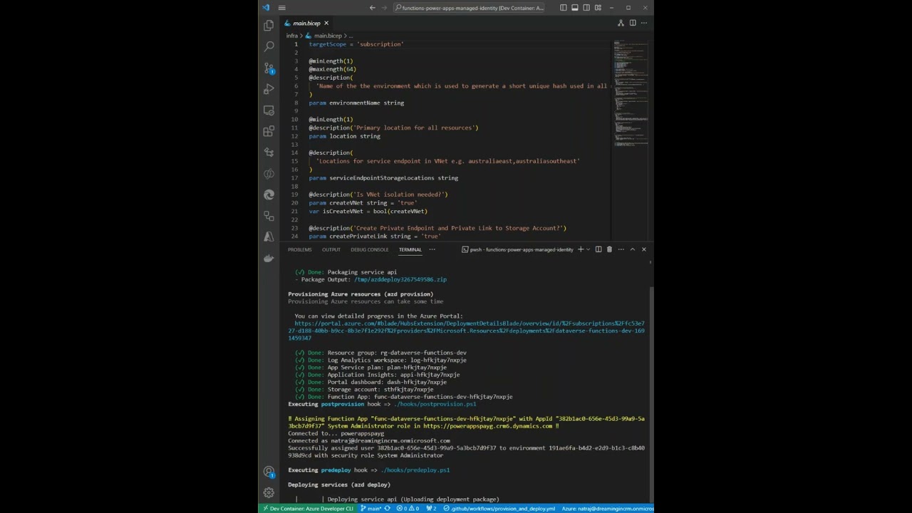 Deploying Function Apps using Azure Developer CLI (azd)