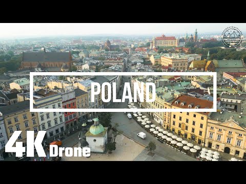 Drone Footage 4K - Flying over Poland - Warsaw, Wroclaw, Krakow and the Tatra Mountains