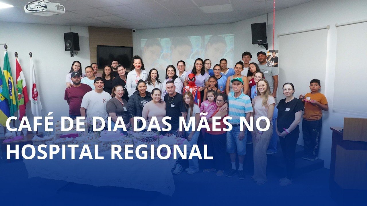 Café de Dia das Mães no Hospital Regional