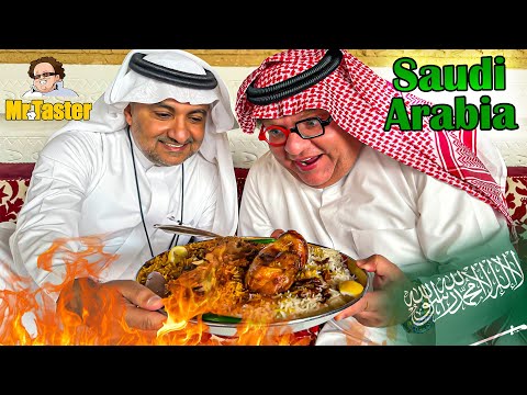 Unseen Arabic Village Sofra in Saudi Arabia- FULL DAY of Eating Saudi Food in Riyadh