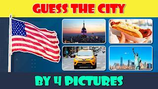 Guess the City by the 4 Pictures | 4 Pics 1 City Challenge