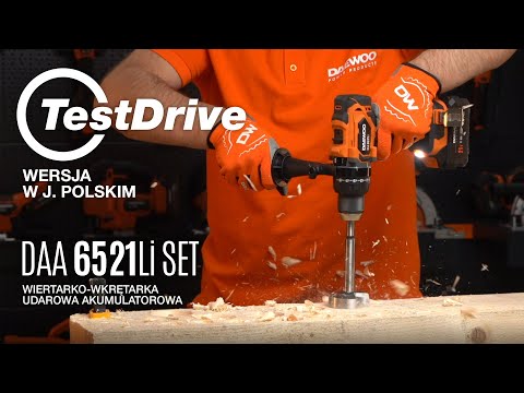 Wiertarko-wkrętarka akumulatorowa DAEWOO DAA 6521Li SET 