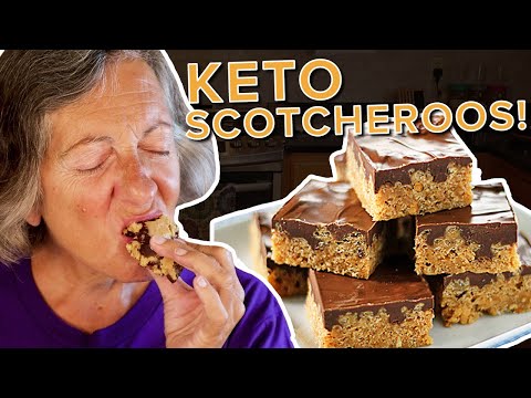 Keto Scotcheroos