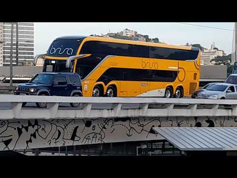 INTENSA MOVIMENTAÇÃO DE ÔNIBUS VISTA DO TERMINAL GENTILEZA 05/06/24