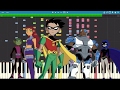 IMPOSSIBLE REMIX Teen Titans Theme Piano Cover