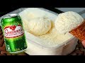 HOMEMADE SODA ICE CREAM MADE WITH ONLY 3 INGREDIENTS