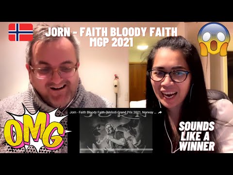 🇩🇰NielsensTv REACTS TO 🇳🇴Jorn - Faith Bloody Faith - MGP 2021- SOUNDS LIKE A WINNER😱🤟💕
