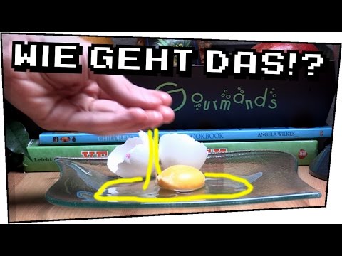 EXPERIMENT / UMGEKEHRTES EI ! Wie funktioniert das? - Experimente zum nachmachen #81