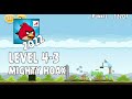 Angry Birds 2022 Mighty Hoax Level 4 3 3 Star Walkthrough