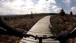 preview picture of video 'kielder lonesome pine trail (boneshaker) red route'
