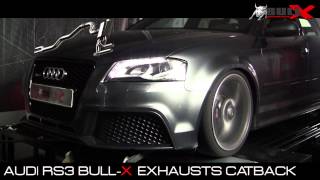 Video: EGO-X Edelstahl Sportauspuff-Komplettanlage ab Kat mit Klappensteuerung Ø89mm Audi RS3 8P Sportback