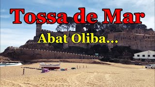 [4K] [SPAIN-TOSSA DE MAR] Walking along Abat Oliba... 22/MAR/2021 12:30 pm