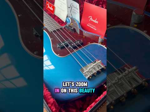2022 Fender American Original 60s Precision Bass Rosewood - Lake Placid Blue image 26
