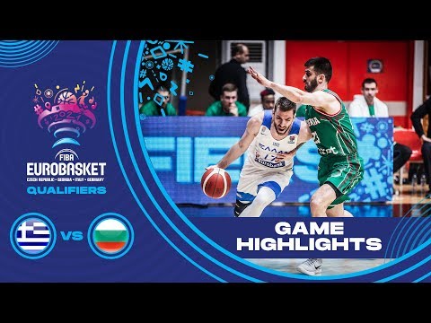 Greece v Bulgaria - Highlights - FIBA EuroBasket 2022 - Qualifiers