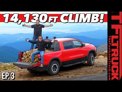 Don't Look Down! We Drive a Fully Loaded Ram Up America's Highest Road | Torture Test Ep.3
