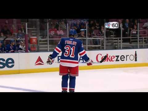 Rangers VS Senators | 10.1.10 Preseason | All goals + shootout - HD