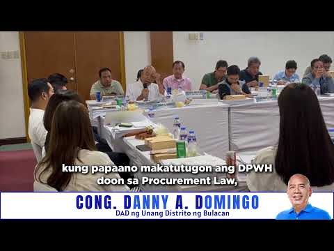 Pagsusulong na magkaroon ng Flood Control Master Plan ang Bulacan