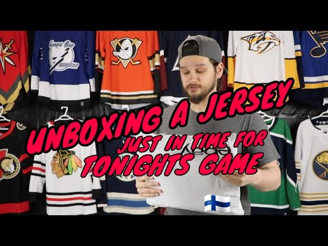 Benhsports Jersey Unboxing! Right In Time For Tonight!
