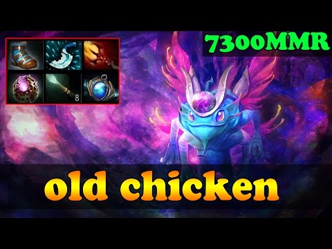 Dota 2 - old chicken 7300 MMR Plays Puck Vol 1 - Ranked Match Gameplay!