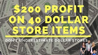 $200 Profit on 40 Dollar Store Items - Shopping at Dollar Tree - Amazon FBA