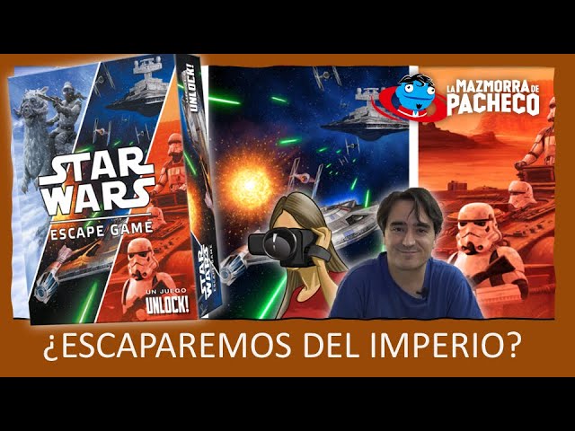 Vídeo relacionado con Unbox Now Asmodee | Star Wars Escape Game | Juego de Mesa de Escape Room para Adultos y Familias | A Partir de 10 Años | De 1 a 6 Jugadores | 60 Minutos por Partida | Español