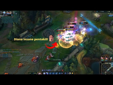 Quantum insane Diana Pentakill