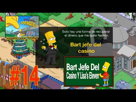 Los Simpson Springfield "Black Friday 2020: Cap. 14 - Bart jefe del casino y Lisa's Eleven" por Tony