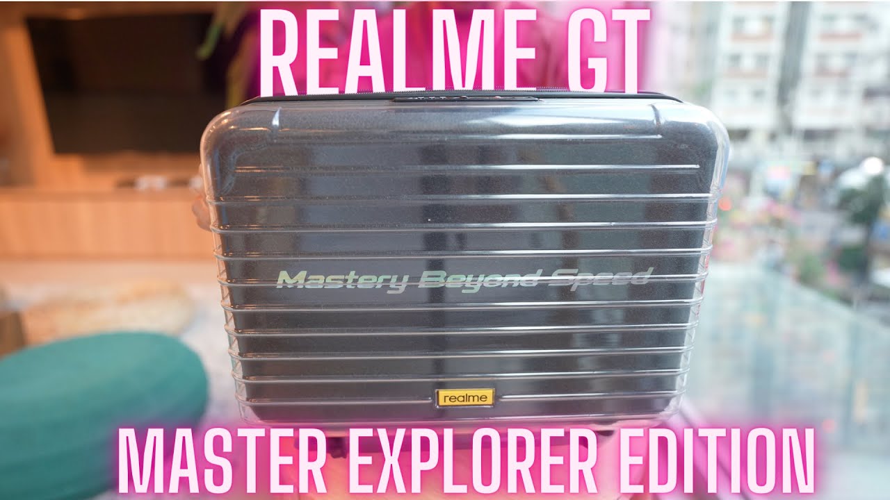 Realme GT Master Explorer Edition Unboxing: New Design, Same Cameras As OnePlus 9 Pro