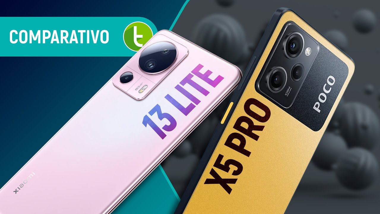POCO X5 PRO vs XIAOMI 13 LITE: qual INTERMEDIÁRIO PREMIUM leva a MELHOR? | Comparativo