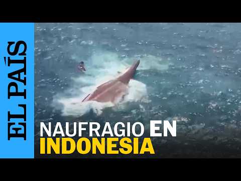 Al menos 129 desparecidos y seis muertos tras volcar un buque en Indonesia | EL PAÍS