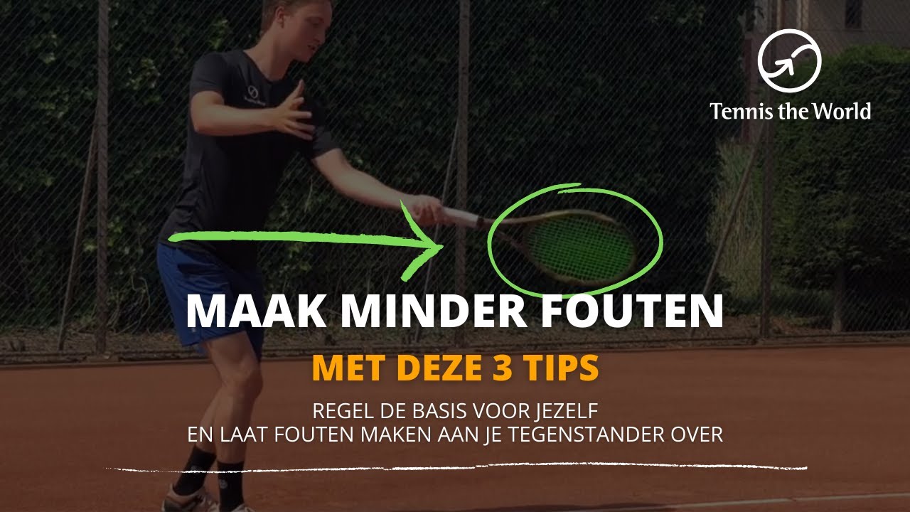 Maak minder fouten met deze 3 tips