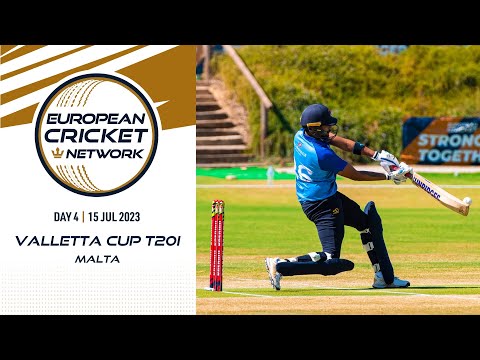 🔴 Valletta Cup T20Is, 2023 | Day 4 | T20 Live International Cricket | European Cricket