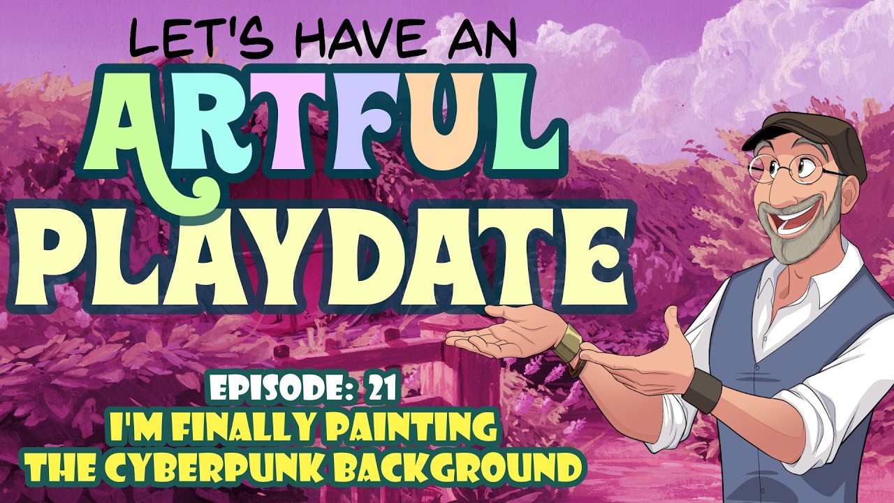 Paint With Me: A Cozy, Relaxing Place to Start Your Day (Artful Playdate)  Episode: 21