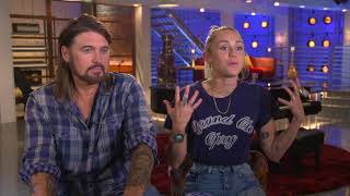 Miley Cyrus and Billy Ray Cyrus Talk The Voice &amp; Team Miley