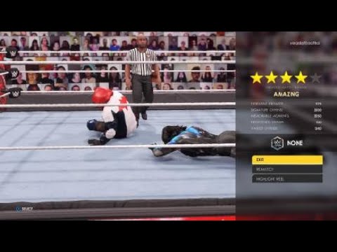 Red hood vs Nightwing (WWE 2K22)