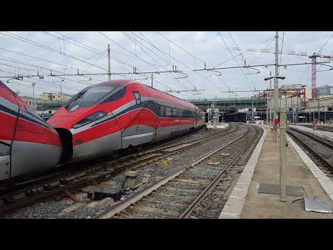 FRECCIAROSSA 1000 9607 Torino Porta Nuova - Napoli C.le (IN DOPPIA COMPOSIZIONE)