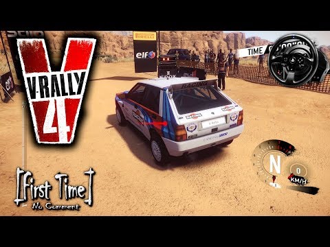 V-Rally 4 Gameplay and Thrustmaster Settings!