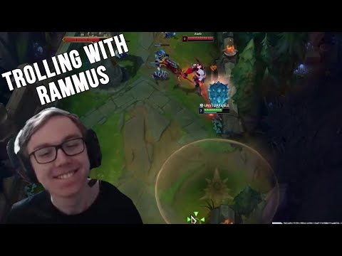 Thebausffs TROLLING with Rammus Top