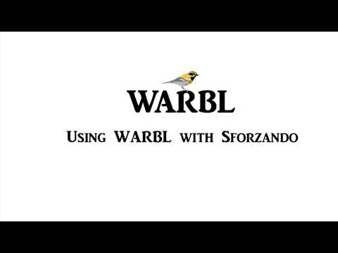 Using WARBL with Sforzando