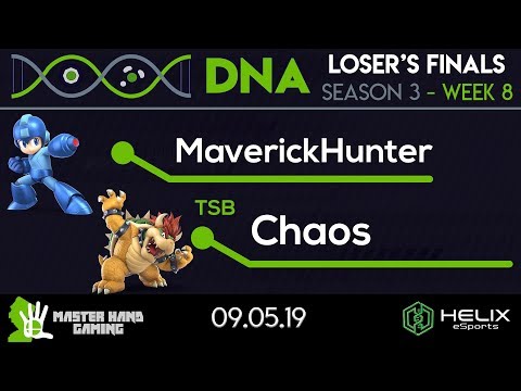 DNA S3:W8 - Maverick Hunter (Mega Man) Vs. TSB | Chaos (Bowser, Lucina) - L Finals