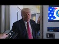 Trump GAGGLES with reporters on Air Force One over the Middle East
